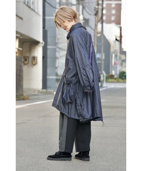 YUYA MORIBE　No. YM-VS-005　ASYMMETRY TUCK PANTS
