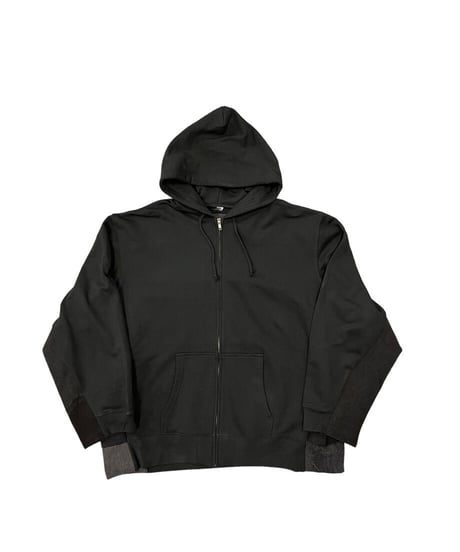 WEYEP　No.R-W-165-P　 side and under sleeve ZIP parka-SWEAT AND DENIM