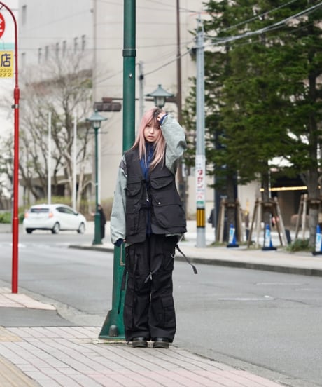 Guregeさま＊ アパルトモン 狭まり Slit Leggings リブレギンス 