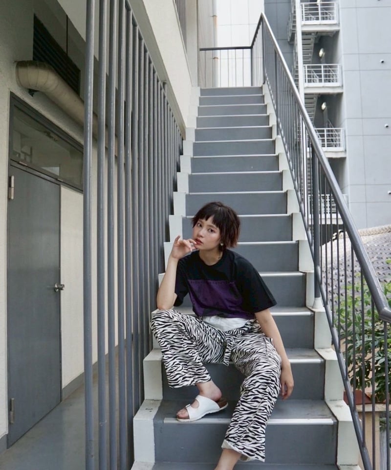 【タグ付き新品】ロドリリオン　painting long sleeve tee RHODOLIRION NO.RV1072B Painting Long Sleeve
