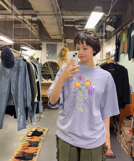 NOT OEM　FLOWER /TEE