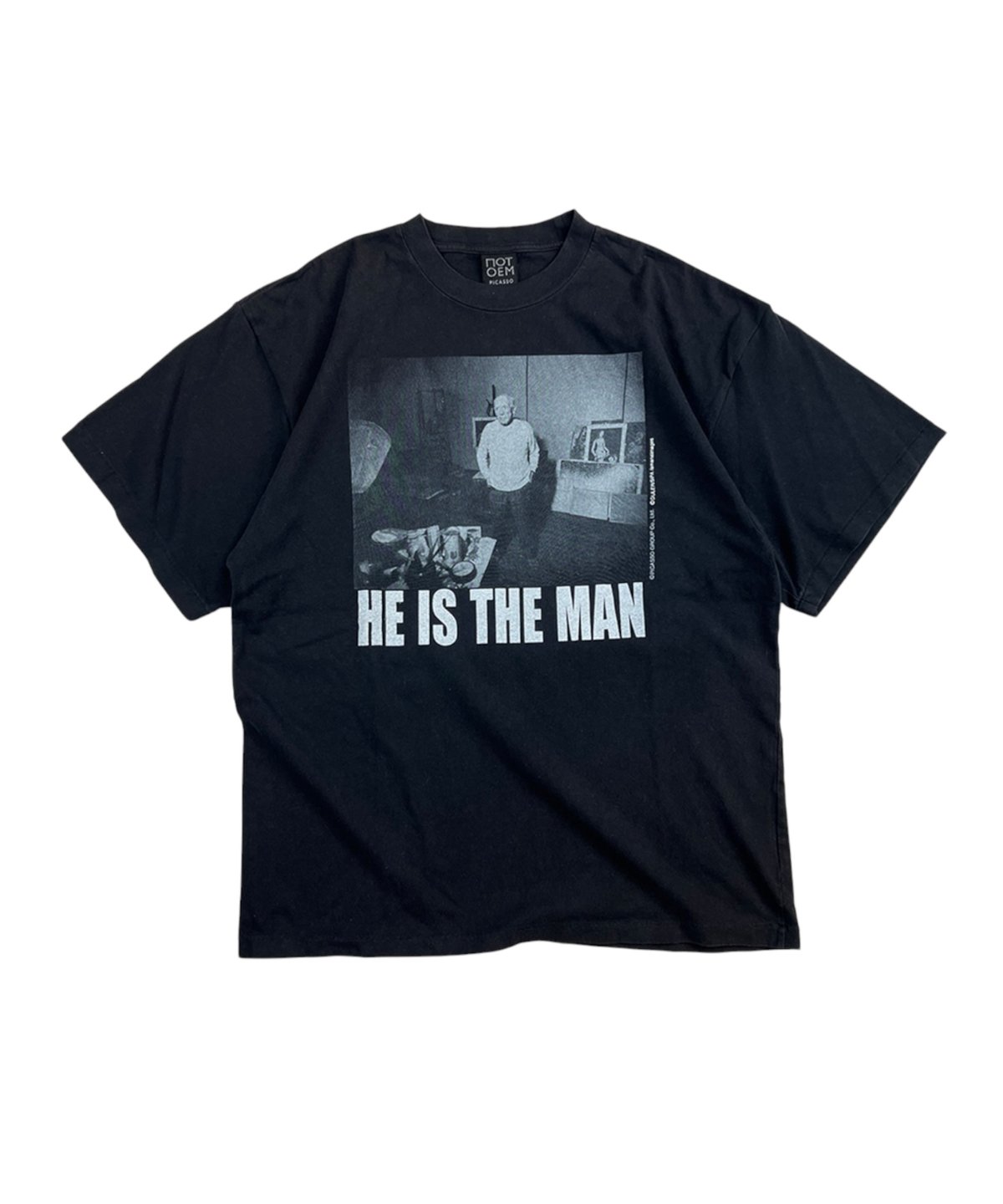 NOT OEM HE IS THE MAN / TEE | CAGE RATTLERS