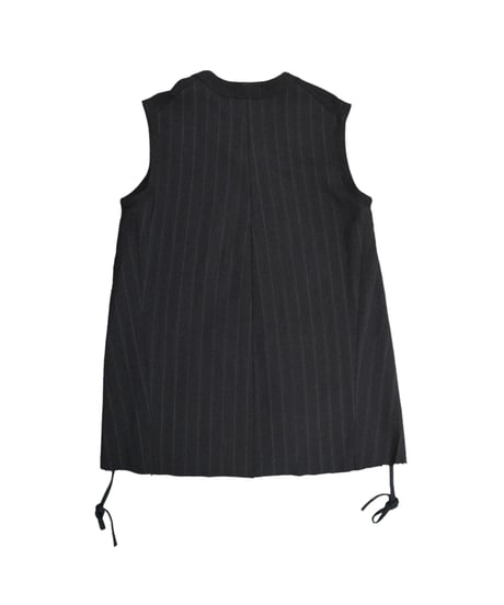 YUYA MORIBE　No. YM-AL-001 LONG FRENCH OVER VEST(VINTAGE SLACKS)