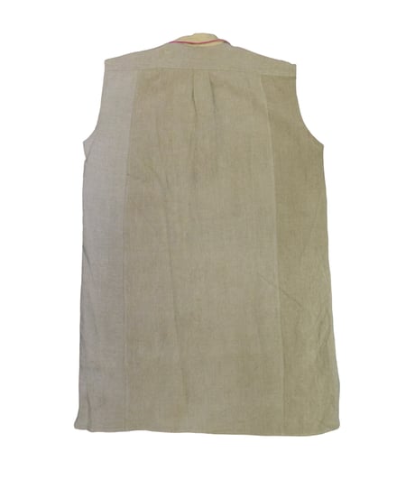 YUYA MORIBE　No. YM-AL-003 NO SLEEVE LONG GRAMPA SHIRT