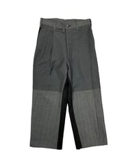 YUYA MORIBE　No. YM-VS-005　ASYMMETRY TUCK PANTS(VINTAGE SLACKS)