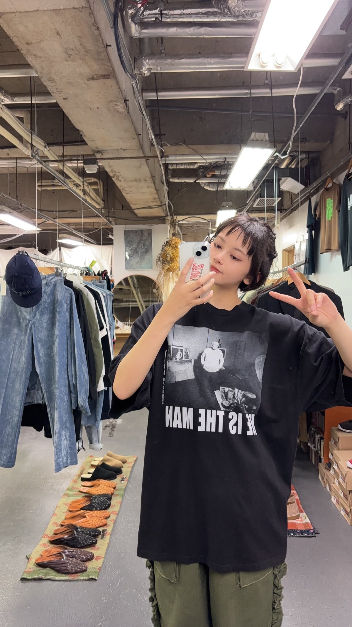 NOT OEM HE IS THE MAN / TEE | CAGE RATTLERS