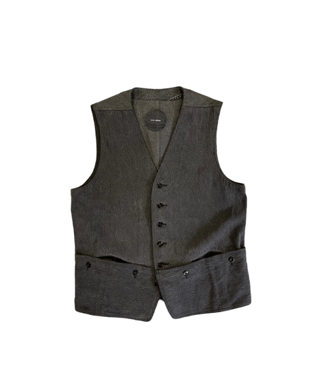 YUYA MORIBE　No. YM-D-004　FRENCH VEST(DENIM)