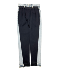 ADJANI　Yasumin-D-007　SWITCHING RIB PANTS