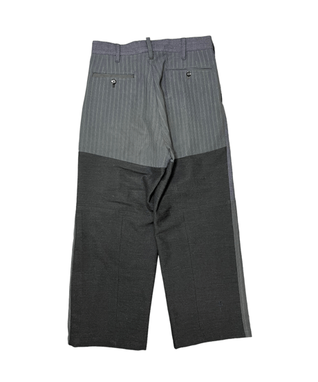 YUYA MORIBE　No. YM-VS-005　ASYMMETRY TUCK PANTS