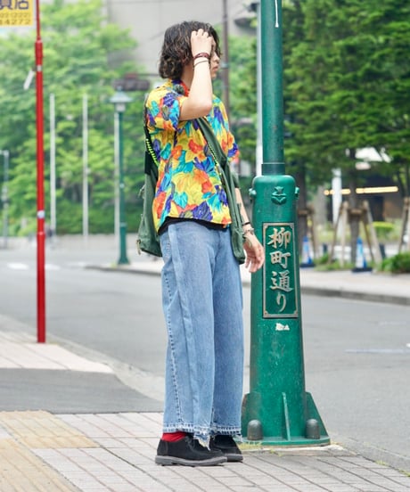 ADJANI　Yasumin-D-002　PLEATS WIDE PANTS