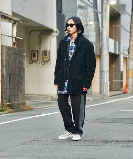 WEYEP　No.R-W-132-6　 Side Line TUCK Pants-SWEAT AND DENIM