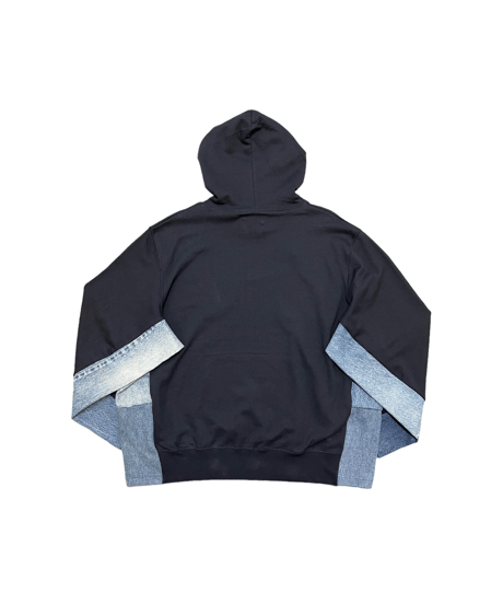 WEYEP　No.R-W-131-P　 side and under sleeve pullover parka-SWEAT AND DENIM