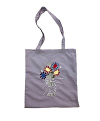 NOT OEM　FLOWER  TOTO BAG