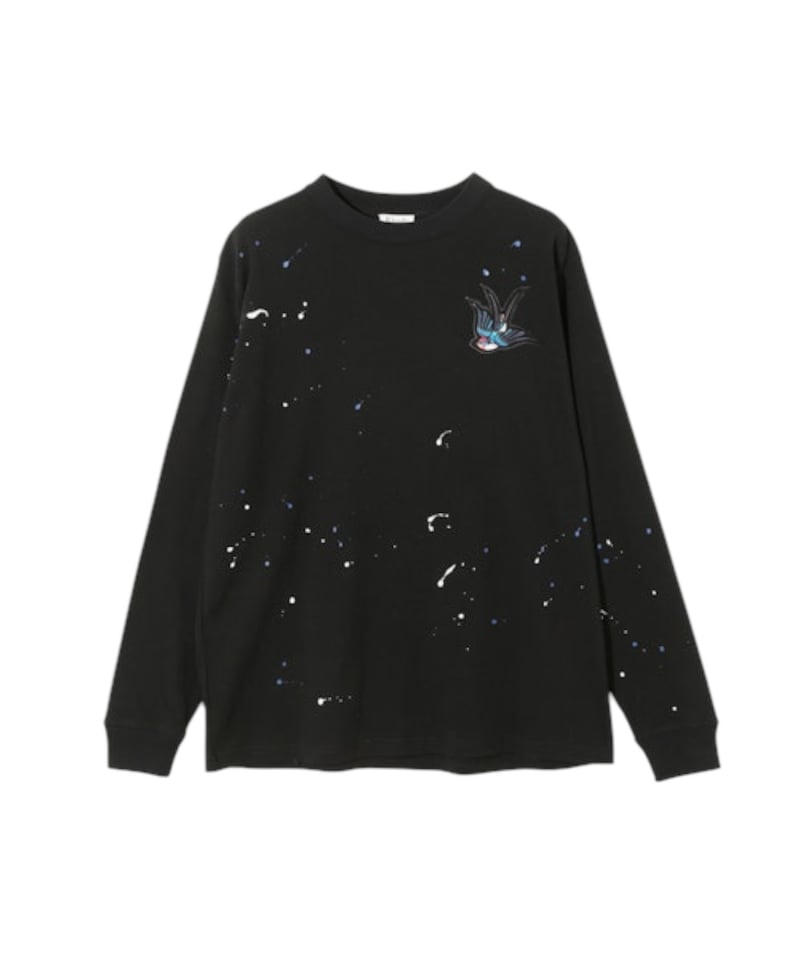 【タグ付き新品】ロドリリオン　painting long sleeve tee RHODOLIRION NO.RV1072B Painting Long Sleeve