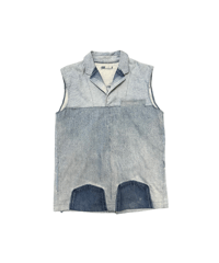 ADJANI　Yasumin-D-004　NO SLEEVE LAPEL ONE PIECE
