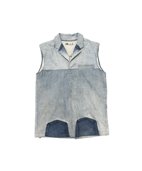 ADJANI　Yasumin-D-004　NO SLEEVE LAPEL ONE PIECE