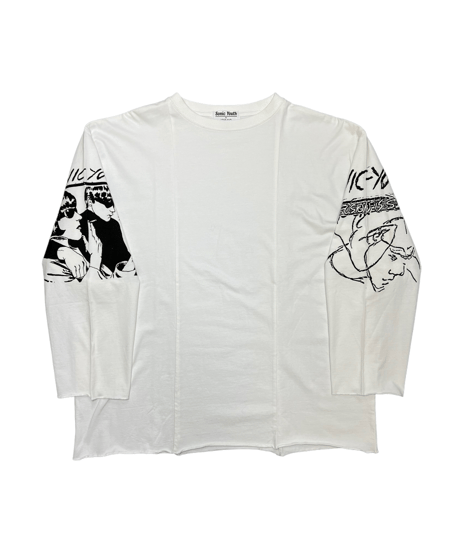 WEYEP　No.W×S-001　WEYEP©︎SONIC YOUTH 　Sleeve Rocktee