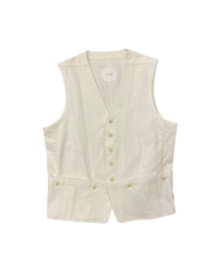 YUYA MORIBE　No. YM-D-004　FRENCH VEST(DENIM)