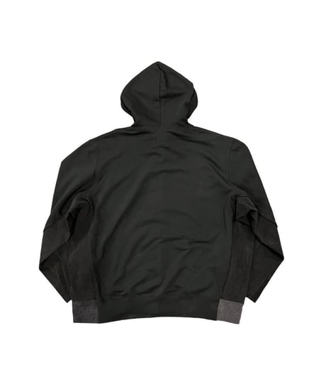 WEYEP　No.R-W-165-P　 side and under sleeve ZIP parka-SWEAT AND DENIM