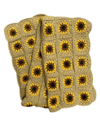 MacMahon Knitting Mills  Crochet Stall/Sunflower BEIGE