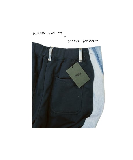 WEYEP　No.R-W-132-3　 Side Line Shorts-SWEAT AND DENIM