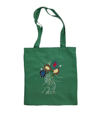 NOT OEM　FLOWER  TOTO BAG