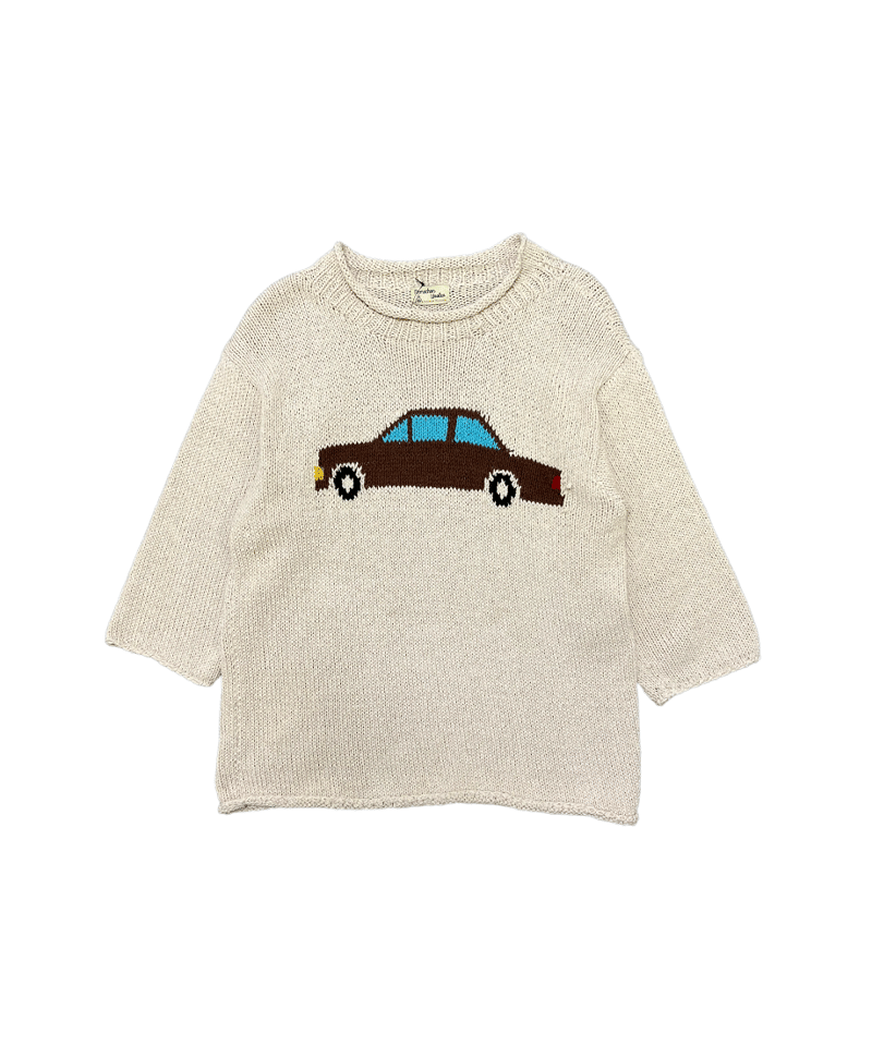 macmahon knitting mills Car 車 ニット niche.（ニッチ）の「【MacMahon Knitting Mills+niche.】Car