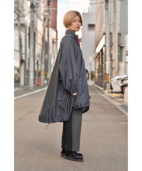 YUYA MORIBE　No. YM-VS-005　ASYMMETRY TUCK PANTS