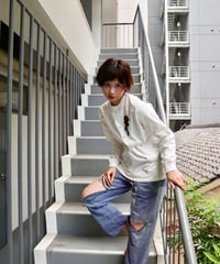 RHODOLIRION　 NO.RV1072A   Painting Long Sleeve Tee