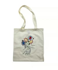 NOT OEM　FLOWER  TOTO BAG