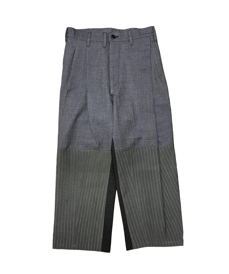 YUYA MORIBE No. YM-VS-005 ASYMMETRY TUCK PANTS