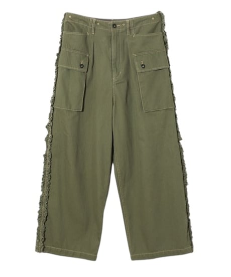 RHODOLIRION　NO.SW1031　Utility Pants - Herringbone