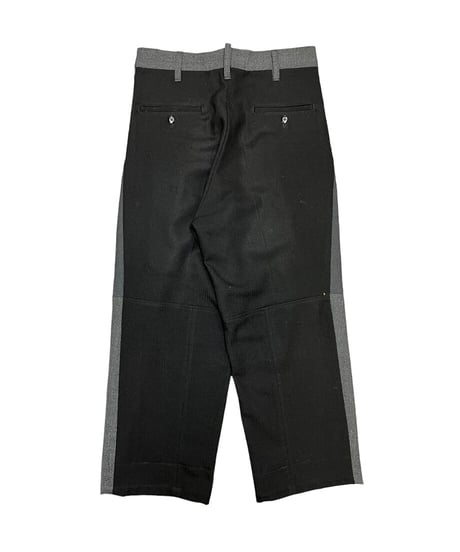 YUYA MORIBE　No. YM-VS-005　ASYMMETRY TUCK PANTS(VINTAGE SLACKS)