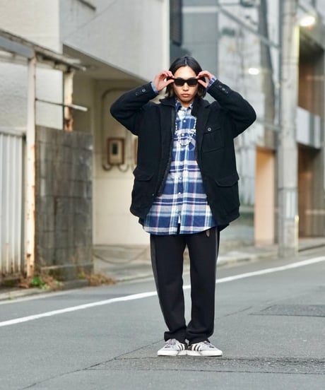 WEYEP　No.R-W-132-6　 Side Line TUCK Pants-SWEAT AND DENIM