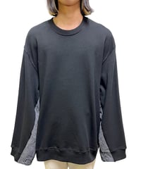 WEYEP　No.R-W-110-2-P　 side and under sleeve pullover-SWEAT AND DENIM