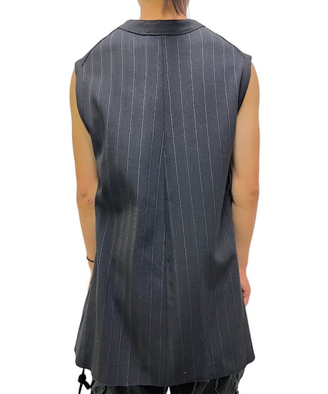YUYA MORIBE　No. YM-AL-001 LONG FRENCH OVER VEST(VINTAGE SLACKS)