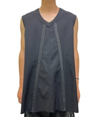 YUYA MORIBE　No. YM-AL-001 LONG FRENCH OVER VEST(VINTAGE SLACKS)
