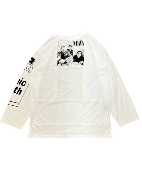 WEYEP　No.R-W-022　Front And Right Sleeve Rocktee