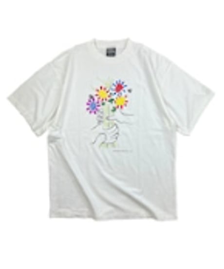 NOT OEM　FLOWER /TEE