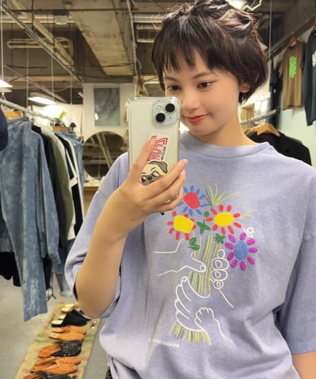 NOT OEM　FLOWER /TEE