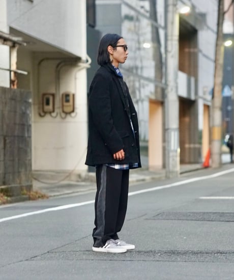 WEYEP　No.R-W-132-6　 Side Line TUCK Pants-SWEAT AND DENIM