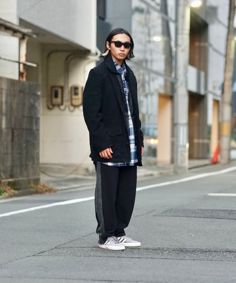 WEYEP　No.R-W-132-6　 Side Line TUCK Pants-SWEAT AND DENIM