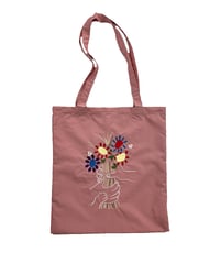 NOT OEM　FLOWER  TOTO BAG