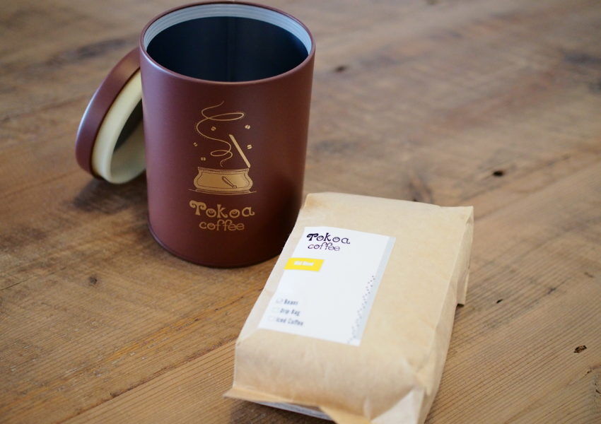 Tokoa coffee 缶 Blend Box 200g×2(モスグリーン&ネイビー) |