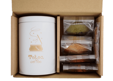 Tokoa coffee 缶 Blend 200g & 焼き菓子 Tokoa selection