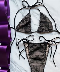 Black lace Bikini 0002