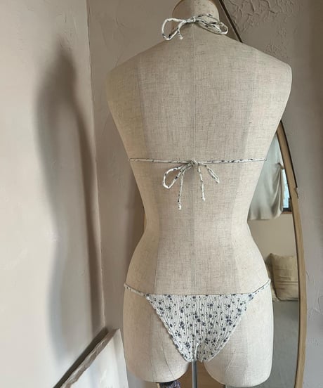 cotton×flower blue nostalgie