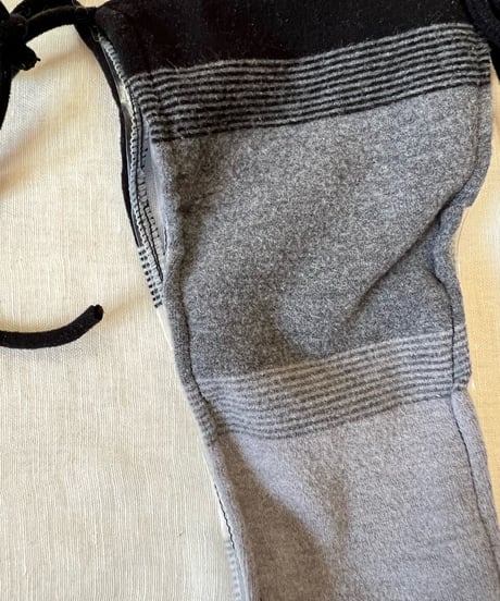 cotton like /Gray×Black