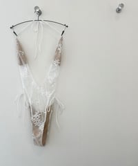 シュガーホワイトレース　ワンピース水着