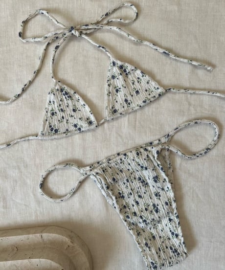 cotton×flower blue nostalgie